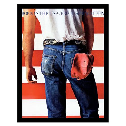 BRUCE SPRINGSTEEN ブルーススプリングスティーン (11月 映画公開 記念 ) - BORN IN THE USA / OLLECTOR PRINT / インテリア額 【公式 / オフィシャル】