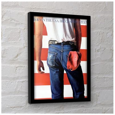 BRUCE SPRINGSTEEN ブルーススプリングスティーン (11月 映画公開 記念 ) - BORN IN THE USA / OLLECTOR PRINT / インテリア額 【公式 / オフィシャル】