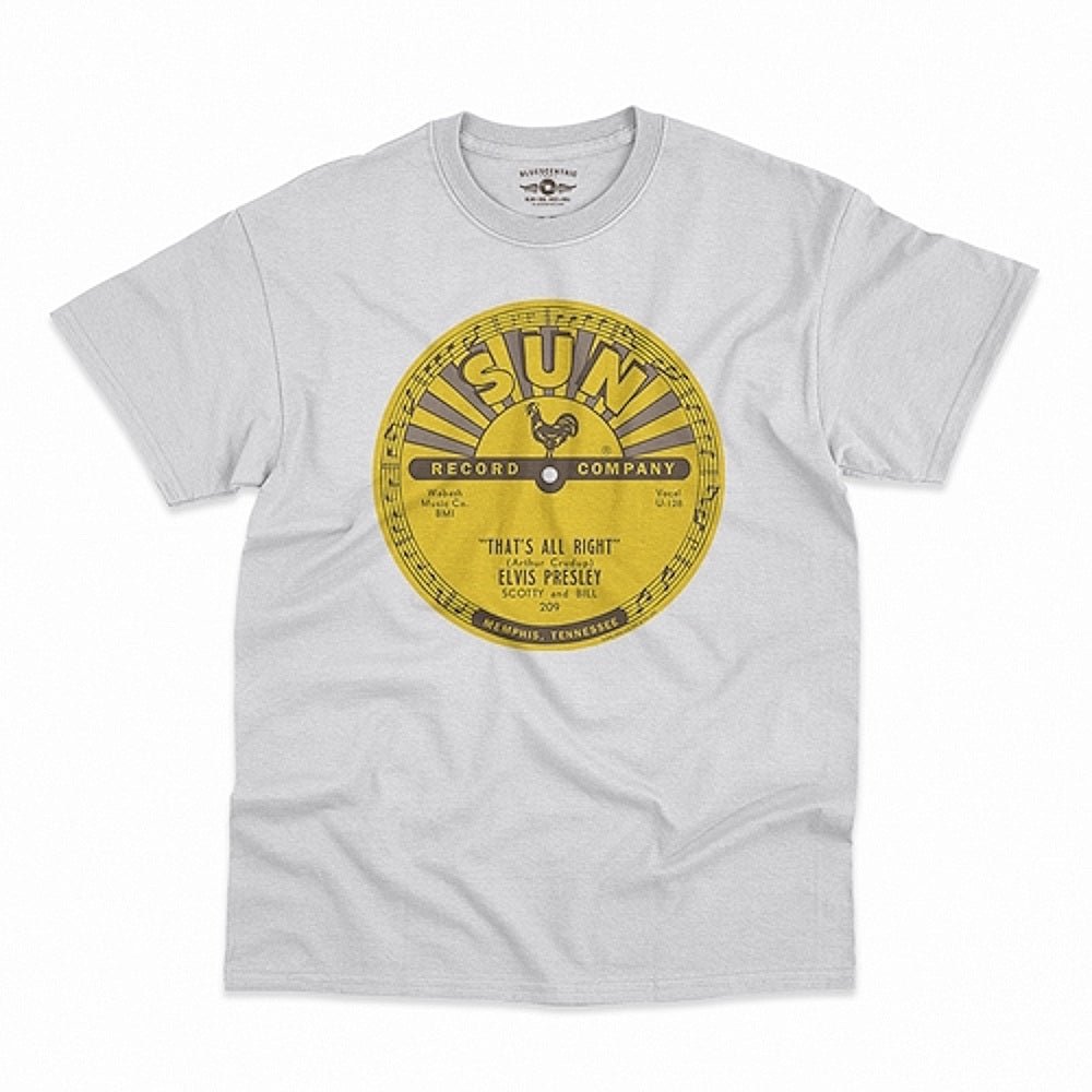 ELVIS PRESLEY エルヴィスプレスリー - Sun Records Elvis That's All Right Mama / Tシャツ / メンズ - PGS