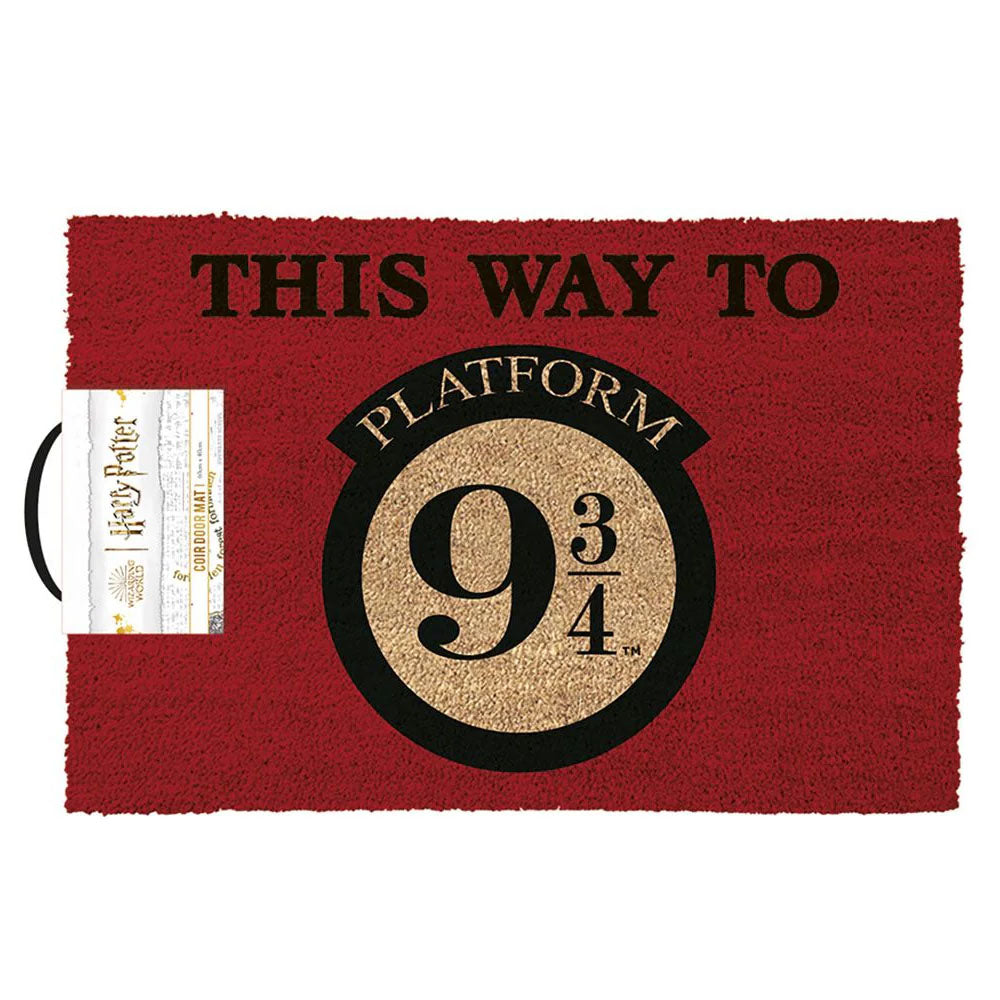 HARRY POTTER ハリーポッター (2027年 ドラマ放送決定 ) - This Way To Platform 9 3/4 / ドアマット 【公式 / オフィシャル】