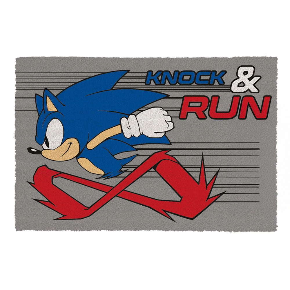 SONIC THE HEDGEHOG ソニックザヘッジホッグ - Knock And Run / ドアマット 【公式 / オフィシャル】