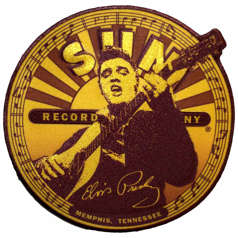 ELVIS PRESLEY エルヴィスプレスリー (生誕 90周年 ) - Elvis Label / ワッペン 【公式 / オフィシャル】