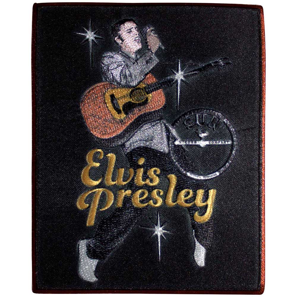 ELVIS PRESLEY エルヴィスプレスリー (生誕 90周年 ) - Elvis Mic / ワッペン 【公式 / オフィシャル】