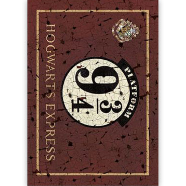 HARRY POTTER - PLATFORM 9 3/4 / A6 / Postcard/Letter