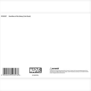 GUARDIANS OF THE GALAXY ガーディアンズ・オブ・ギャラクシー - I AM GROOT / A6 / ポストカード・レター