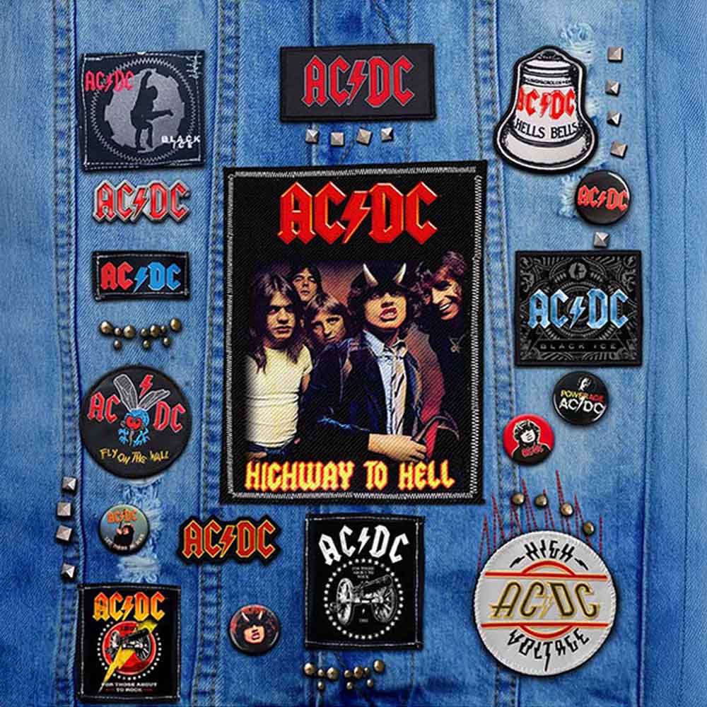 AC/DC エーシーディーシー (Back in Black 45周年 ) - Highway To Hell / Battle Bags / トートバッグ
