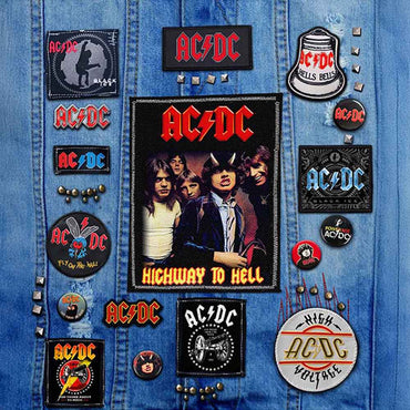 AC/DC エーシーディーシー (Back in Black 45周年 ) - Highway To Hell / Battle Bags / トートバッグ