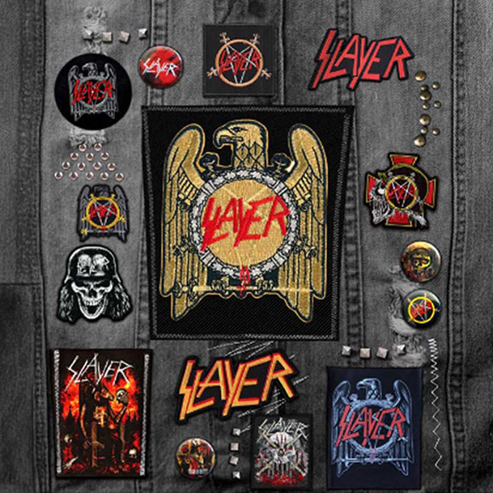 SLAYER スレイヤー (Kerry King 10月 来日 ) - Golden Eagle / トートバッグ 【公式 / オフィシャル】