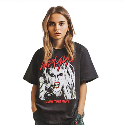 LADY GAGA レディーガガ (2026年 1月 来日 ) - Born This Way Photo / Tシャツ / メンズ 【公式 / オフィシャル】