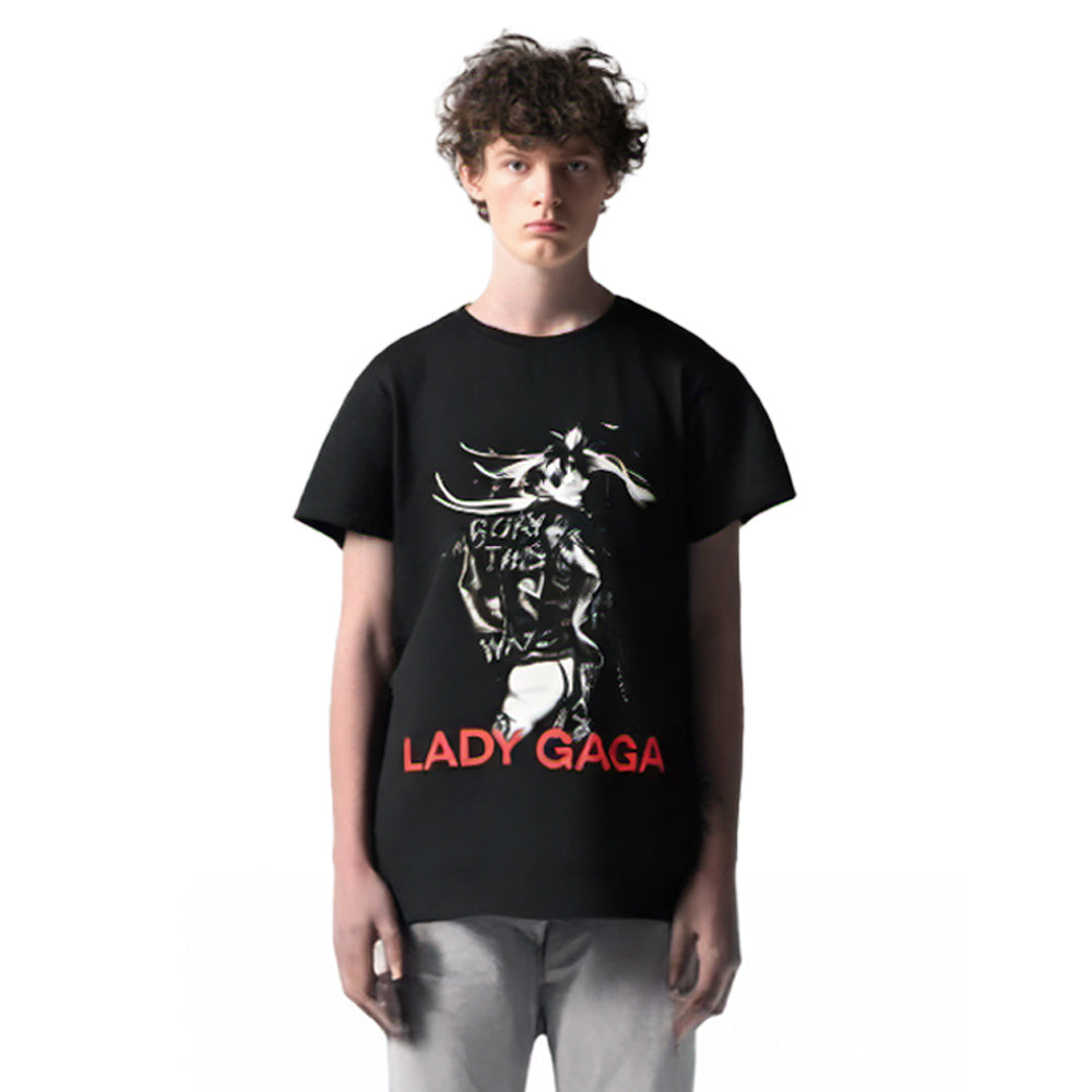 
                  
                    LADY GAGA レディーガガ (2026年 1月 来日 ) - Leather Jacket / Tシャツ / メンズ
                  
                