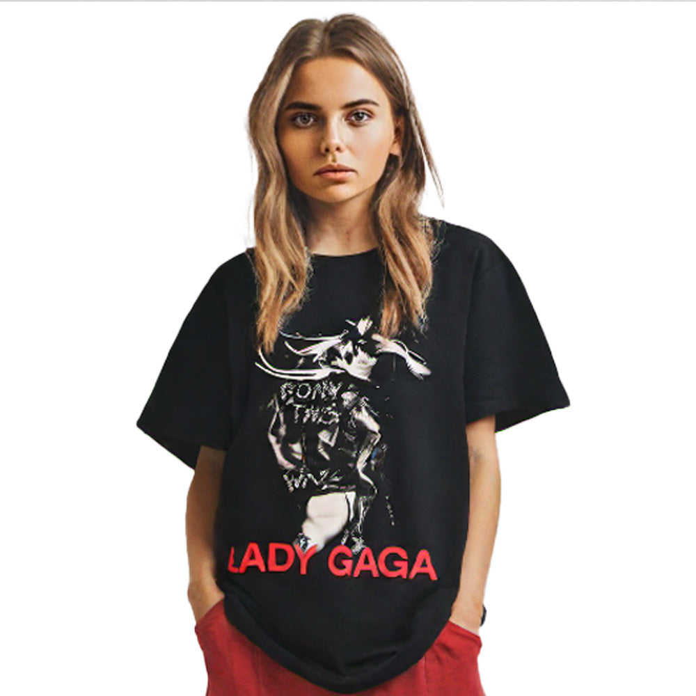 
                  
                    LADY GAGA レディーガガ (2026年 1月 来日 ) - Leather Jacket / Tシャツ / メンズ
                  
                