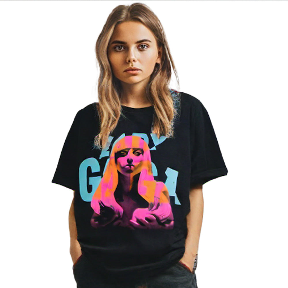 
                  
                    LADY GAGA レディーガガ (2026年 1月 来日 ) - Artpop Cover / バックプリントあり / Tシャツ / メンズ
                  
                