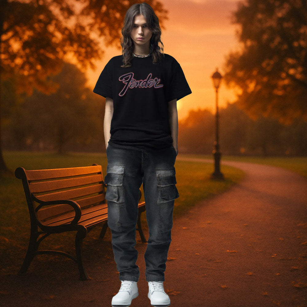 FENDER - Eagle / Back Print / T-Shirt / Men's