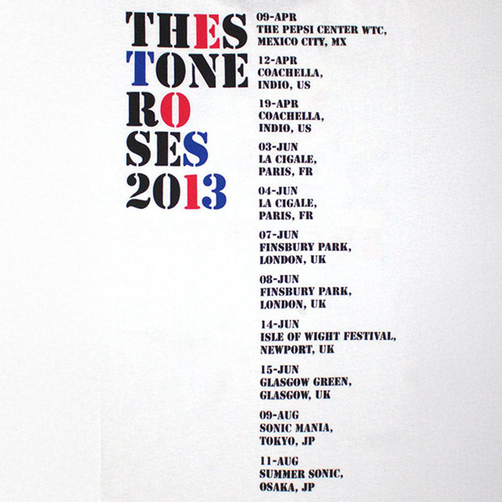
                  
                    【予約商品】 STONE ROSES ストーンローゼズ - 2013 Tour / バックプリントあり / リンガー / Tシャツ / メンズ
                  
                