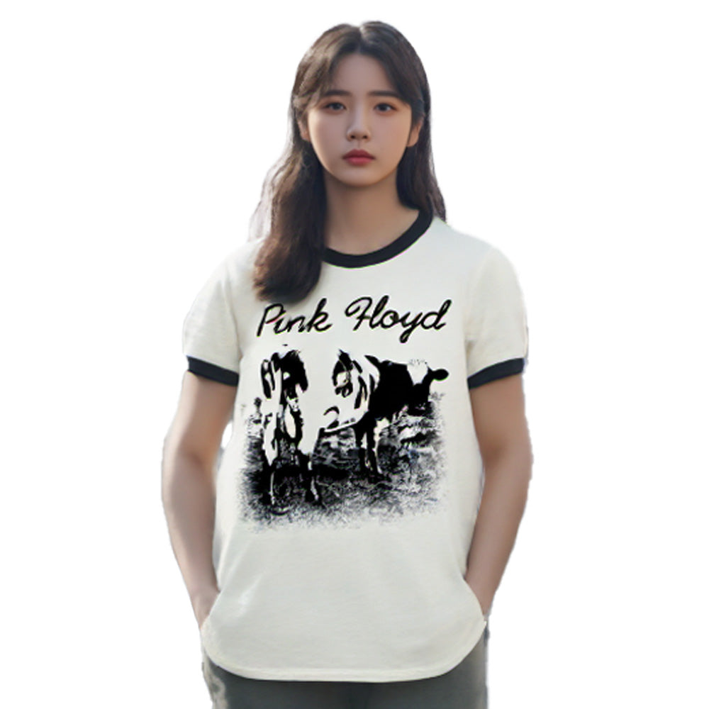
                  
                    【予約商品】 PINK FLOYD ピンクフロイド (結成 60周年 ) - Atom Heart Mother / リンガー / Tシャツ / メンズ
                  
                