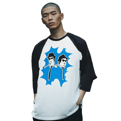 BLUES BROTHERS ブルースブラザーズ (公開 45周年 ) - 1980 Tour Reissuer / 長袖 / ラグラン七分袖 / バックプリントあり / 限定エディション / Tシャツ / メンズ