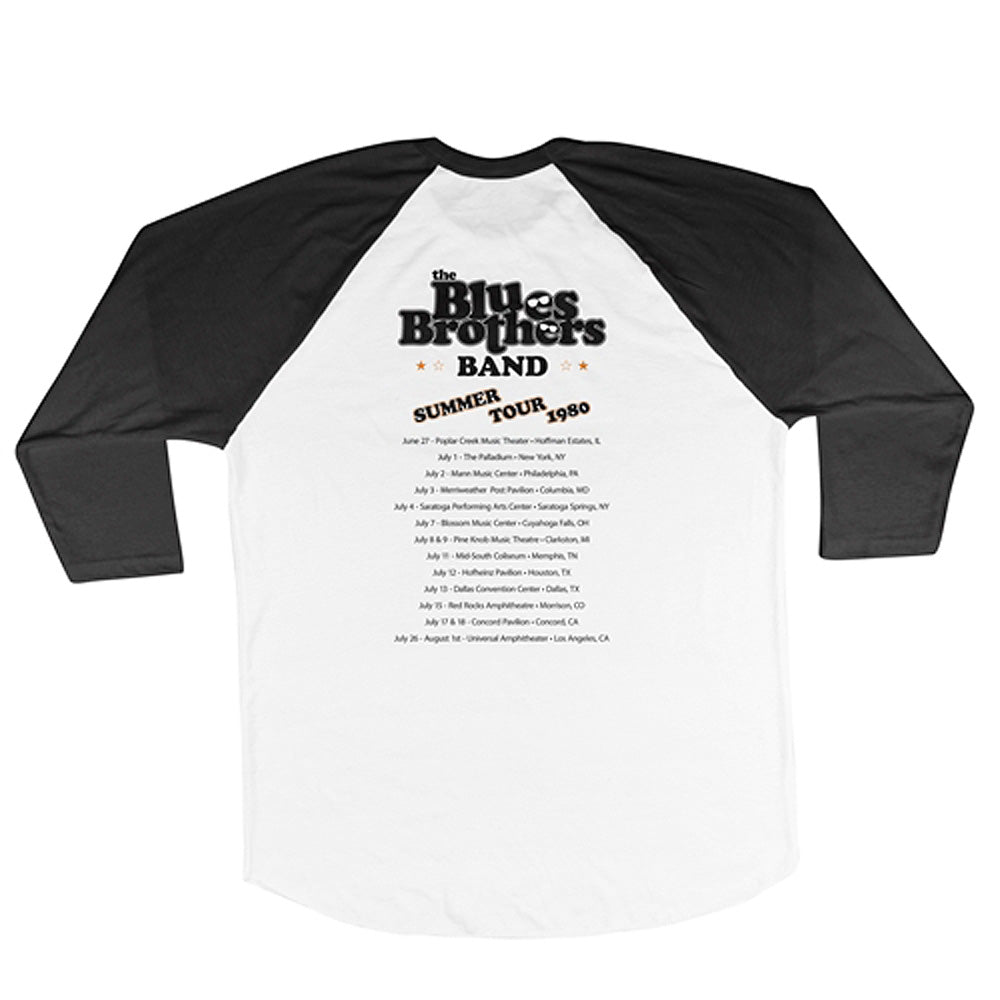 【予約商品】 BLUES BROTHERS ブルースブラザーズ (公開 45周年 ) - 1980 Tour Reissuer / 長袖 / ラグラン七分袖 / バックプリントあり / 限定エディション / Tシャツ / メンズ