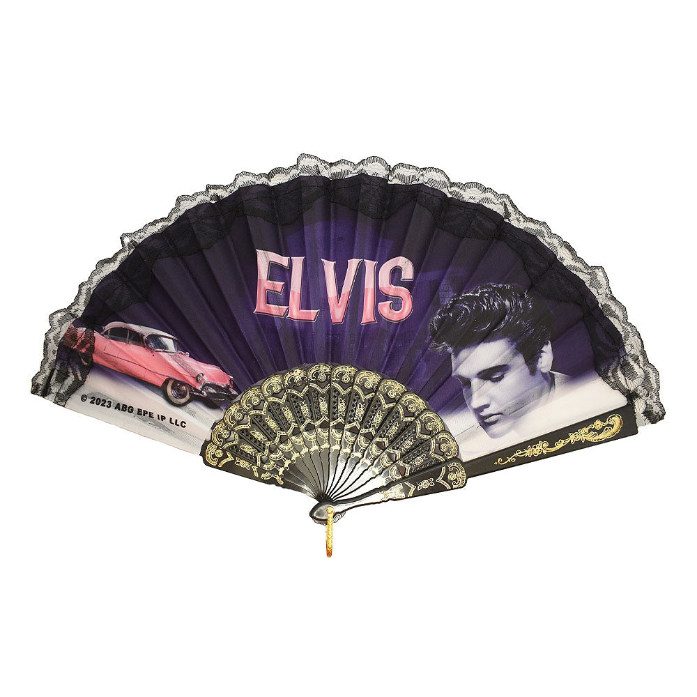 ELVIS PRESLEY - (生誕 90周年 ) - Pink Caddy / 扇子