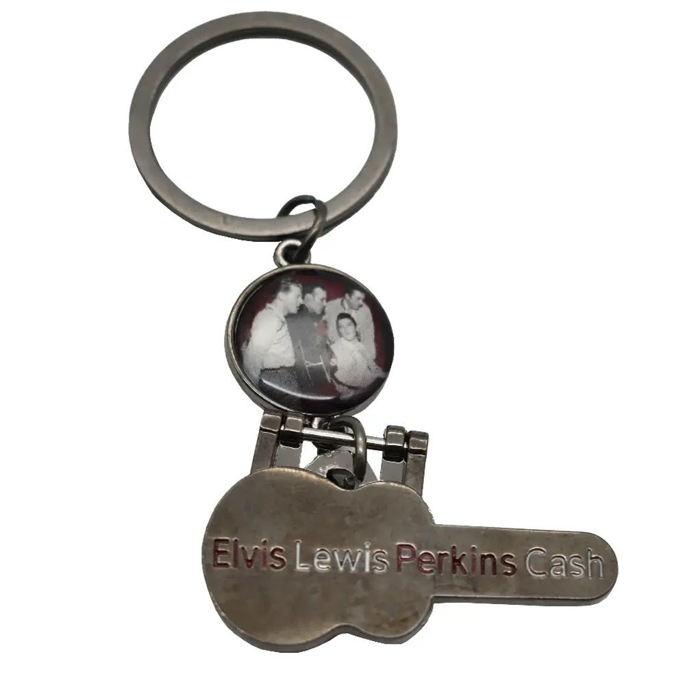 ELVIS PRESLEY エルヴィスプレスリー - Million Dollar Quartet / キーホルダー - PGS