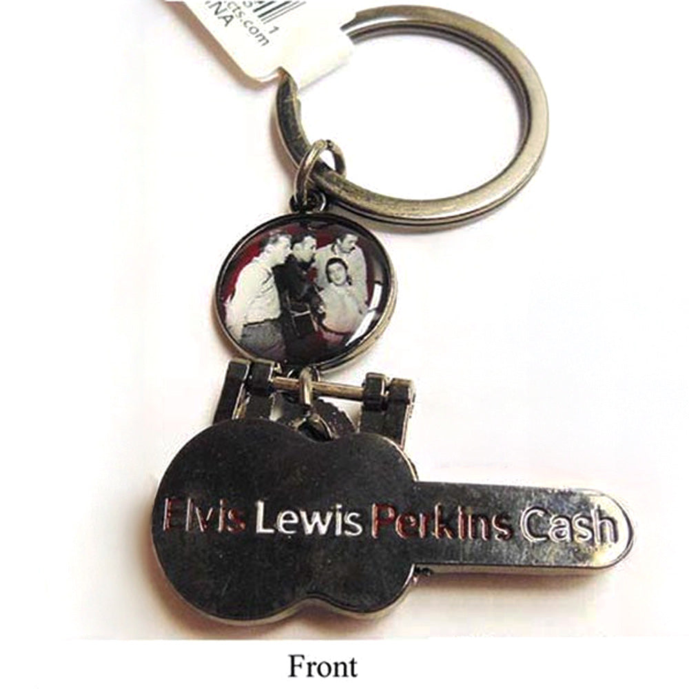 ELVIS PRESLEY エルヴィスプレスリー - Million Dollar Quartet / キーホルダー