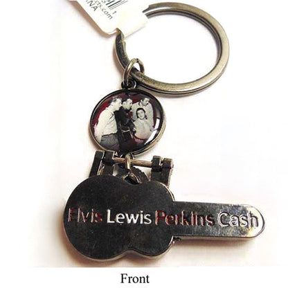 ELVIS PRESLEY エルヴィスプレスリー - Million Dollar Quartet / キーホルダー