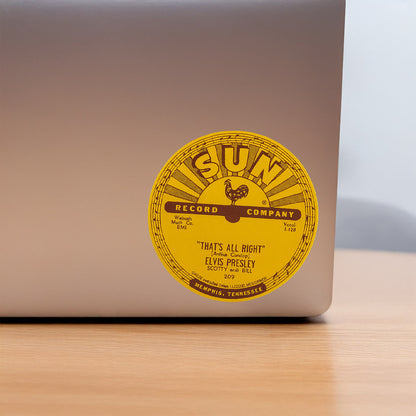 ELVIS PRESLEY Elvis Presley (90th Birthday) - Elvis That's All Right / Sticker