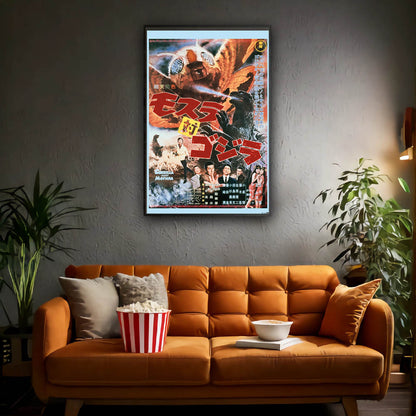 GODZILLA ゴジラ - Godzilla vs Mothra (1964) / ポスター