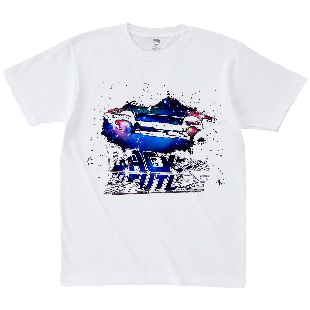 BACK TO THE FUTURE バックトゥザフューチャー (劇場公開 40周年 ) - Galaxy / Tシャツ / メンズ 【公式 / オフィシャル】