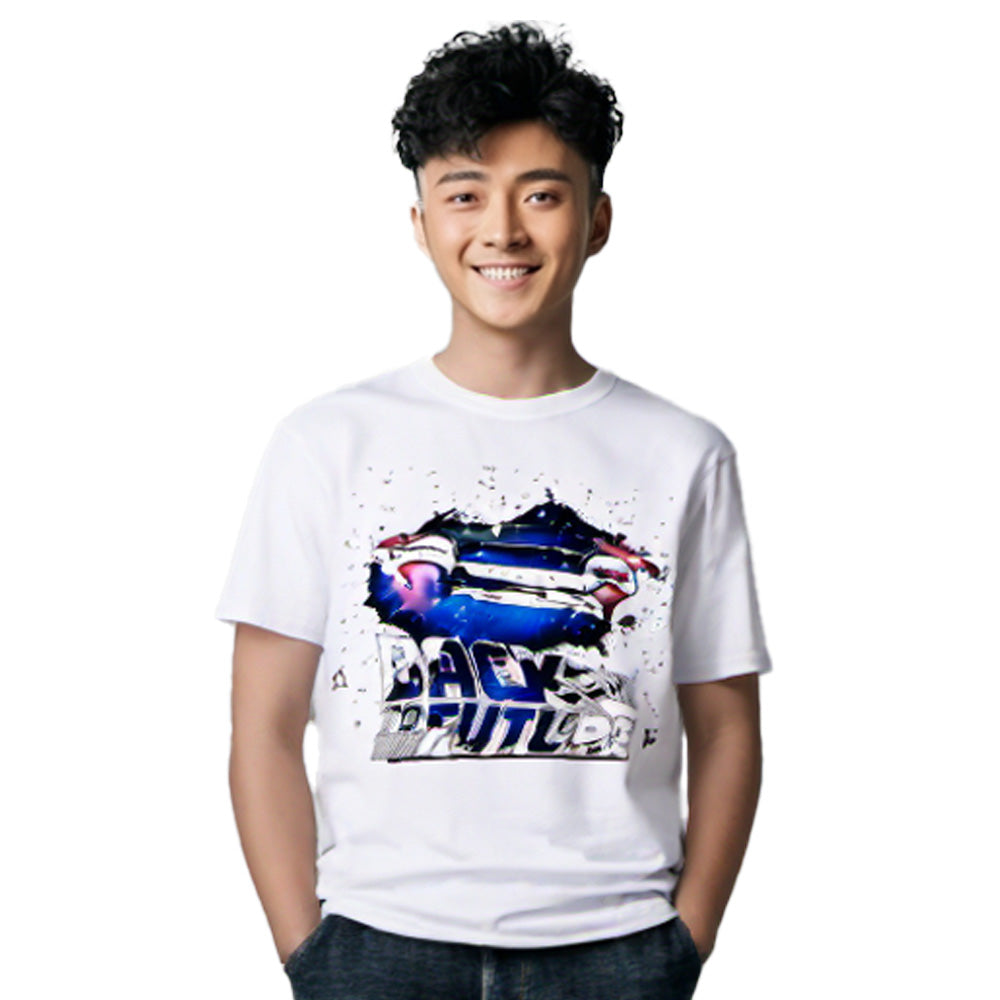 BACK TO THE FUTURE バックトゥザフューチャー (劇場公開 40周年 ) - Galaxy / Tシャツ / メンズ 【公式 / オフィシャル】