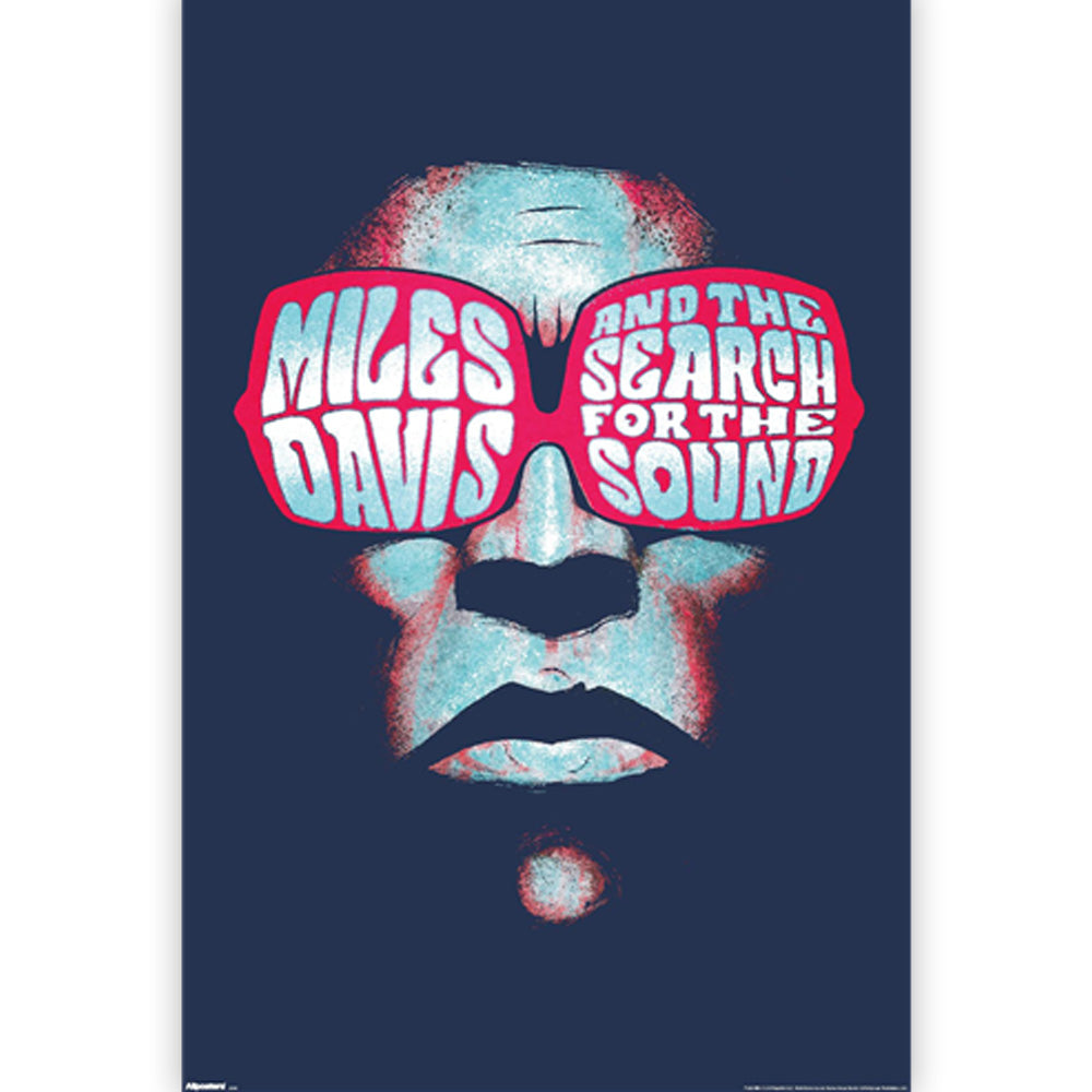 MILES DAVIS - Illustrated Face