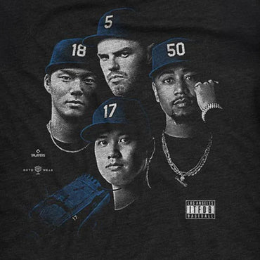 LOS ANGELES DODGERS（MLB） ロサンゼルスドジャース - All Eyez On LA / RotoWear（ブランド） / Tシャツ / メンズ 【公式 / オフィシャル】