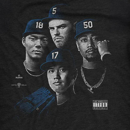 LOS ANGELES DODGERS（MLB） ロサンゼルスドジャース - All Eyez On LA / RotoWear（ブランド） / Tシャツ / メンズ 【公式 / オフィシャル】