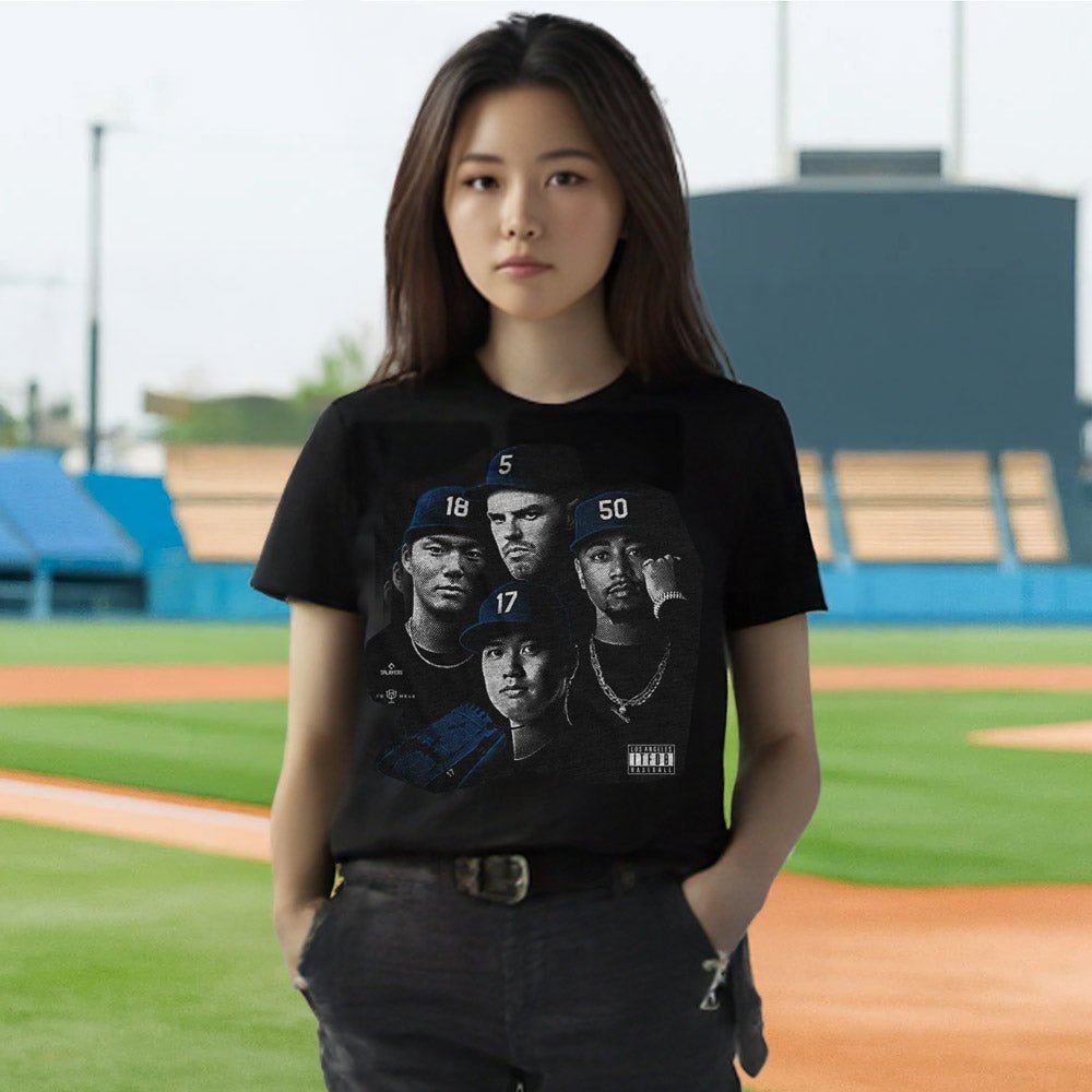 LOS ANGELES DODGERS（MLB） ロサンゼルスドジャース - All Eyez On LA / RotoWear（ブランド） / Tシャツ / メンズ - PGS