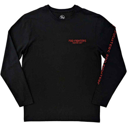 FOO FIGHTERS フーファイターズ (10月 来日 ) - Wasting Light / バックプリントあり / スリーブプリントあり / 長袖 / Tシャツ / メンズ