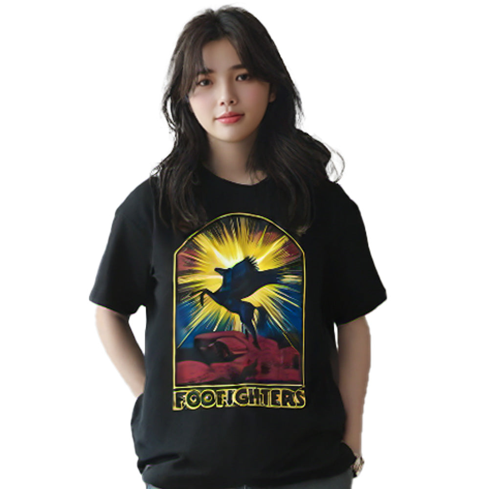 
                  
                    【廃番ラスト販売/特別価格】FOO FIGHTERS フーファイターズ (10月 来日 ) - Pegasus / Tシャツ / メンズ 【公式 / オフィシャル】
                  
                