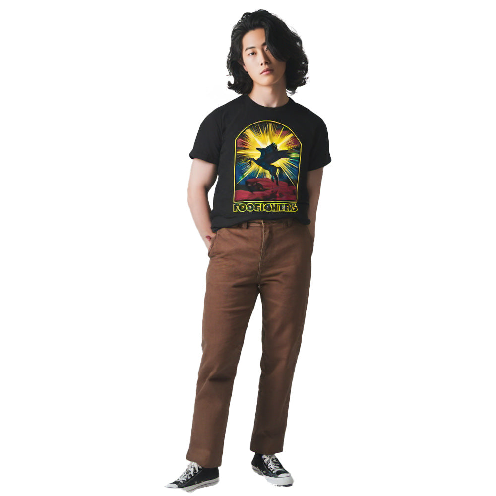 
                  
                    【廃番ラスト販売/特別価格】FOO FIGHTERS フーファイターズ (10月 来日 ) - Pegasus / Tシャツ / メンズ 【公式 / オフィシャル】
                  
                