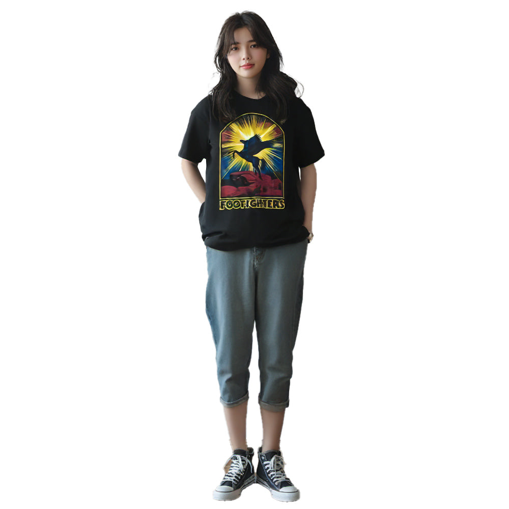 
                  
                    【廃番ラスト販売/特別価格】FOO FIGHTERS フーファイターズ (10月 来日 ) - Pegasus / Tシャツ / メンズ 【公式 / オフィシャル】
                  
                