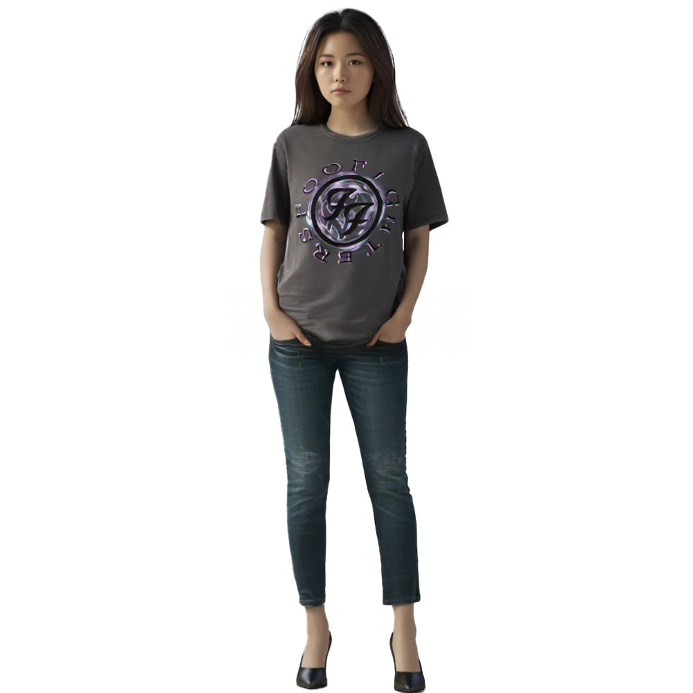 
                  
                    【予約商品】 FOO FIGHTERS フーファイターズ (10月 来日 ) - Wheel Logo Shadow / Stone Wash / Tシャツ / メンズ
                  
                