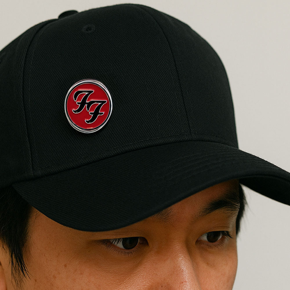 FOO FIGHTERS (October Japan Tour) - FF Logo / Metal Pin Badge / Badge