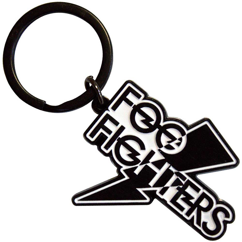 FOO FIGHTERS フーファイターズ (10月 来日 ) - Flash Logo / キーホルダー 【公式 / オフィシャル】