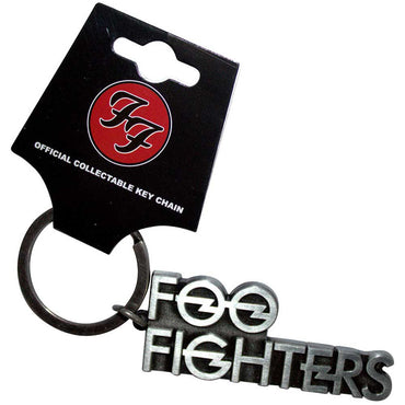 FOO FIGHTERS フーファイターズ (10月 来日 ) - Stacked Logo / キーホルダー