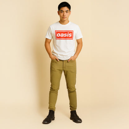 OASIS オアシス (10月 来日 記念 ) - Definitely Maybe AAA Pass / バックプリントあり / Tシャツ / メンズ