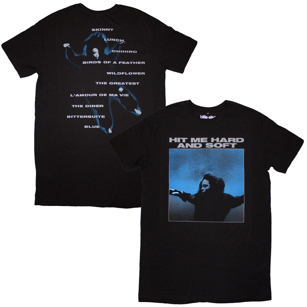 【予約商品】 BILLIE EILISH ビリーアイリッシュ (8月 来日 ) - HMHAS Tracklist / バックプリントあり / Tシャツドレス / Tシャツ / レディース 【公式 / オフィシャル】