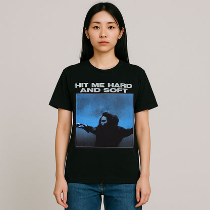 BILLIE EILISH ビリーアイリッシュ - HMHAS Tracklist / バックプリントあり / Tシャツドレス / Tシャツ / レディース