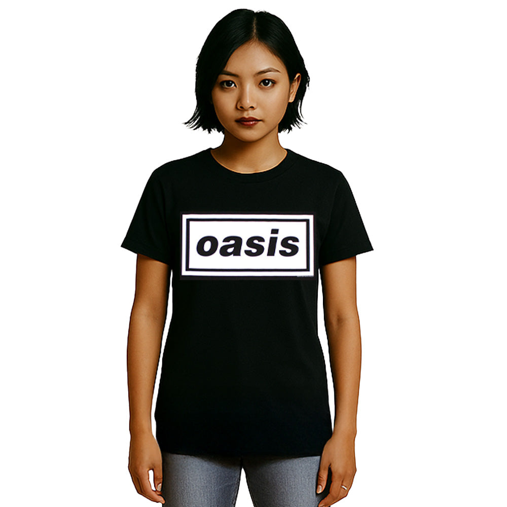 OASIS オアシス (10月 来日 記念 ) - Decca Logo / Tシャツドレス / Tシャツ / レディース 【公式 / オフィシャル】