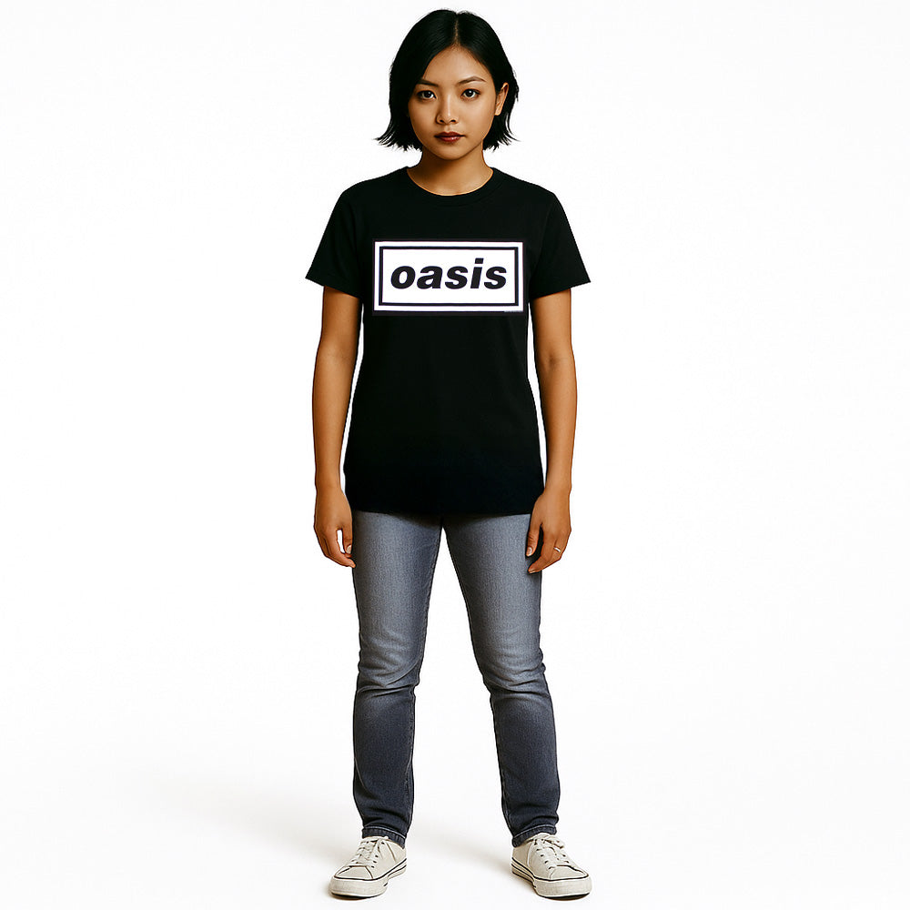 OASIS (October Japan Tour Commemoration) - Decca Logo / T-shirt Dress / T-shirt / Women's