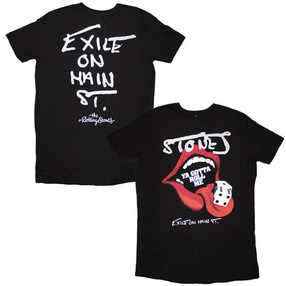 ROLLING STONES - (来日 35周年 記念 ) - Ya Gotta Roll Exile / バックプリントあり / Tシャツドレス