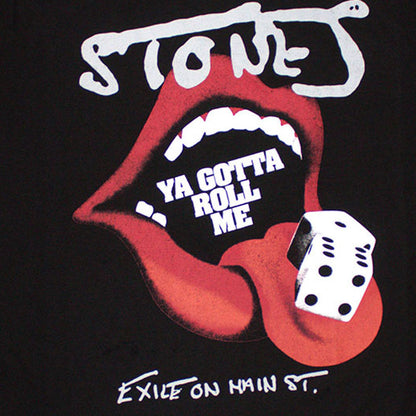 ROLLING STONES (35th Anniversary of the Rolling Stones' Japan Tour) - Ya Gotta Roll Exile / Back Print / T-Shirt Dress / Women's T-Shirt