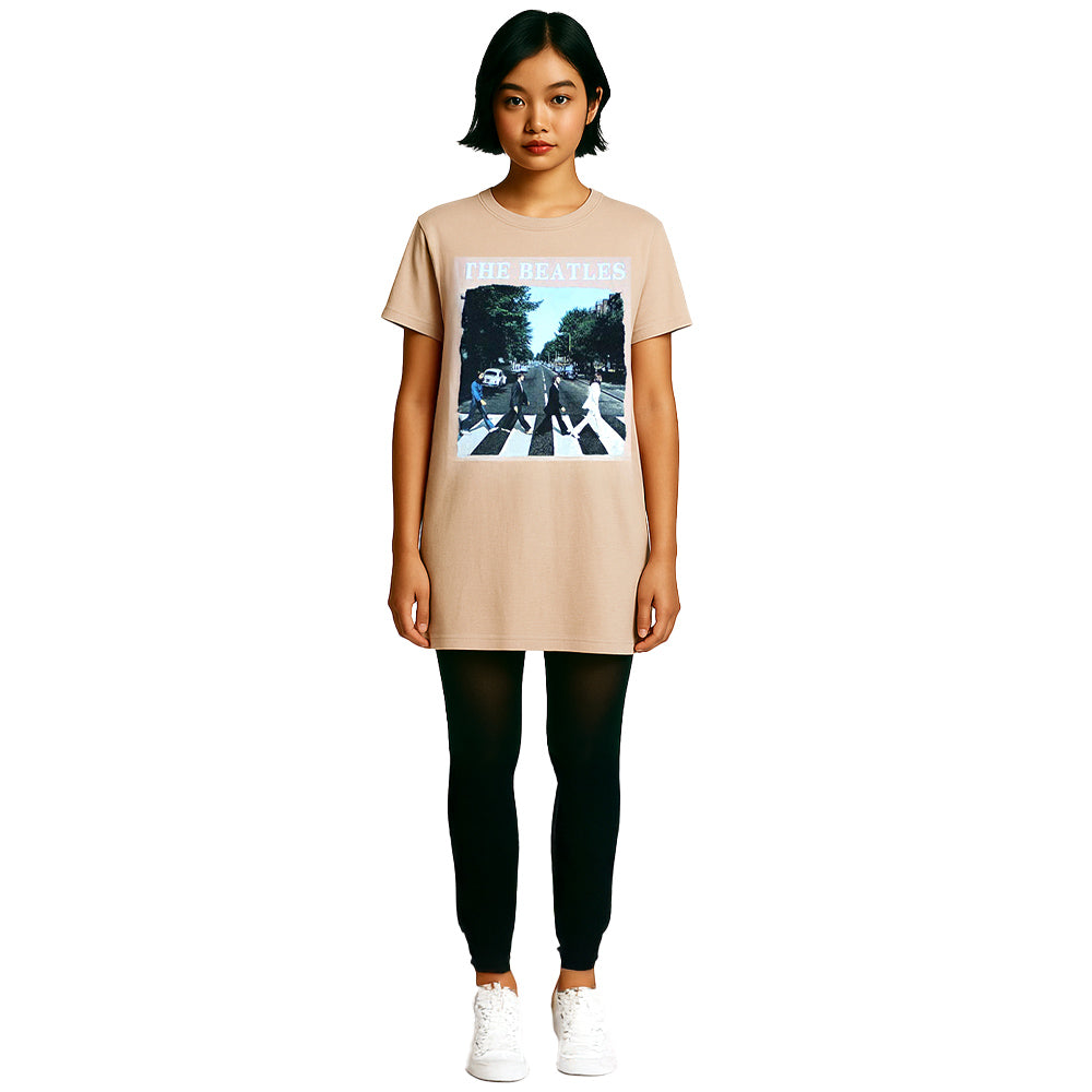 
                  
                    THE BEATLES ビートルズ (結成 65周年 ) - Abbey Road & Logo / Tシャツドレス / Tシャツ / レディース
                  
                