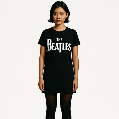 THE BEATLES ビートルズ (結成 65周年 ) - Drop T / Tシャツドレス / Tシャツ / レディース 【公式 / オフィシャル】